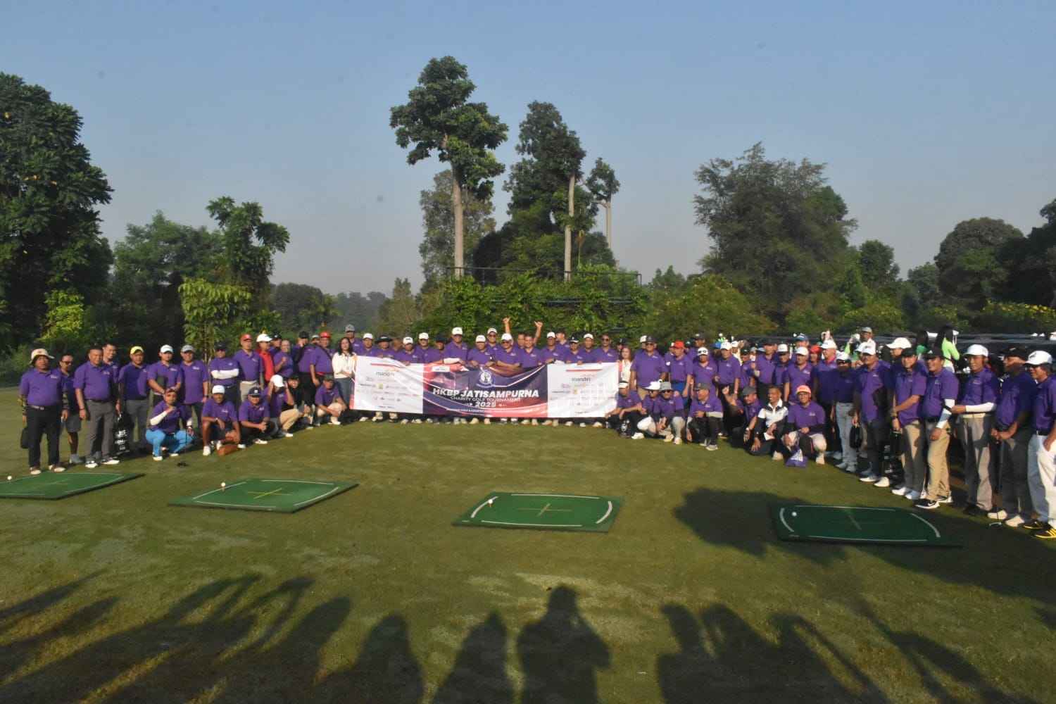 HKBP Jatisampurna Charity Golf Tournament Kumpulkan Donasi untuk Pelayanan Sosial & Pesta Bolon